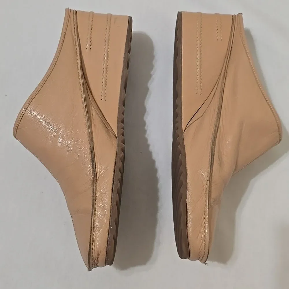 Via Spiga Tan Loafers Slip-Ons Shoes‎ 6.5